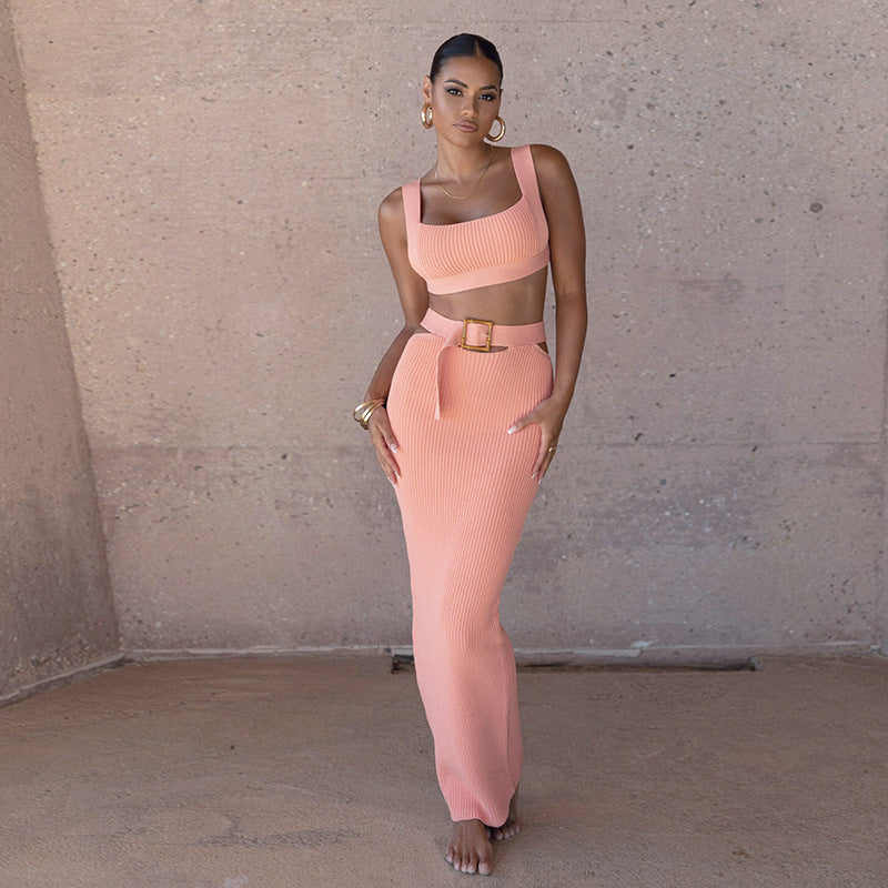 Ariel Top and Long Skirt Set for Women - Stylish and Versatile Outfit