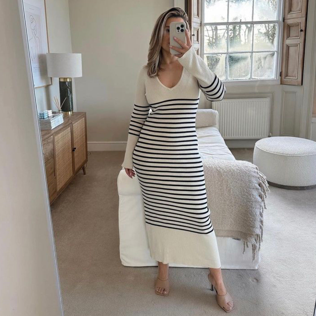Striped Maxi Dress for Effortless Summer Style