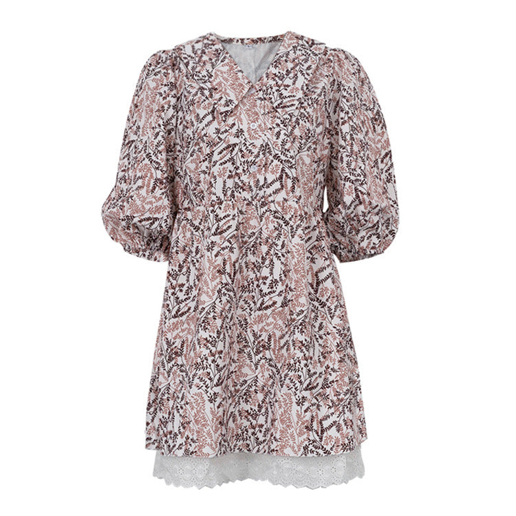 Short Puff Sleeve Clarice Dress for Effortless Style