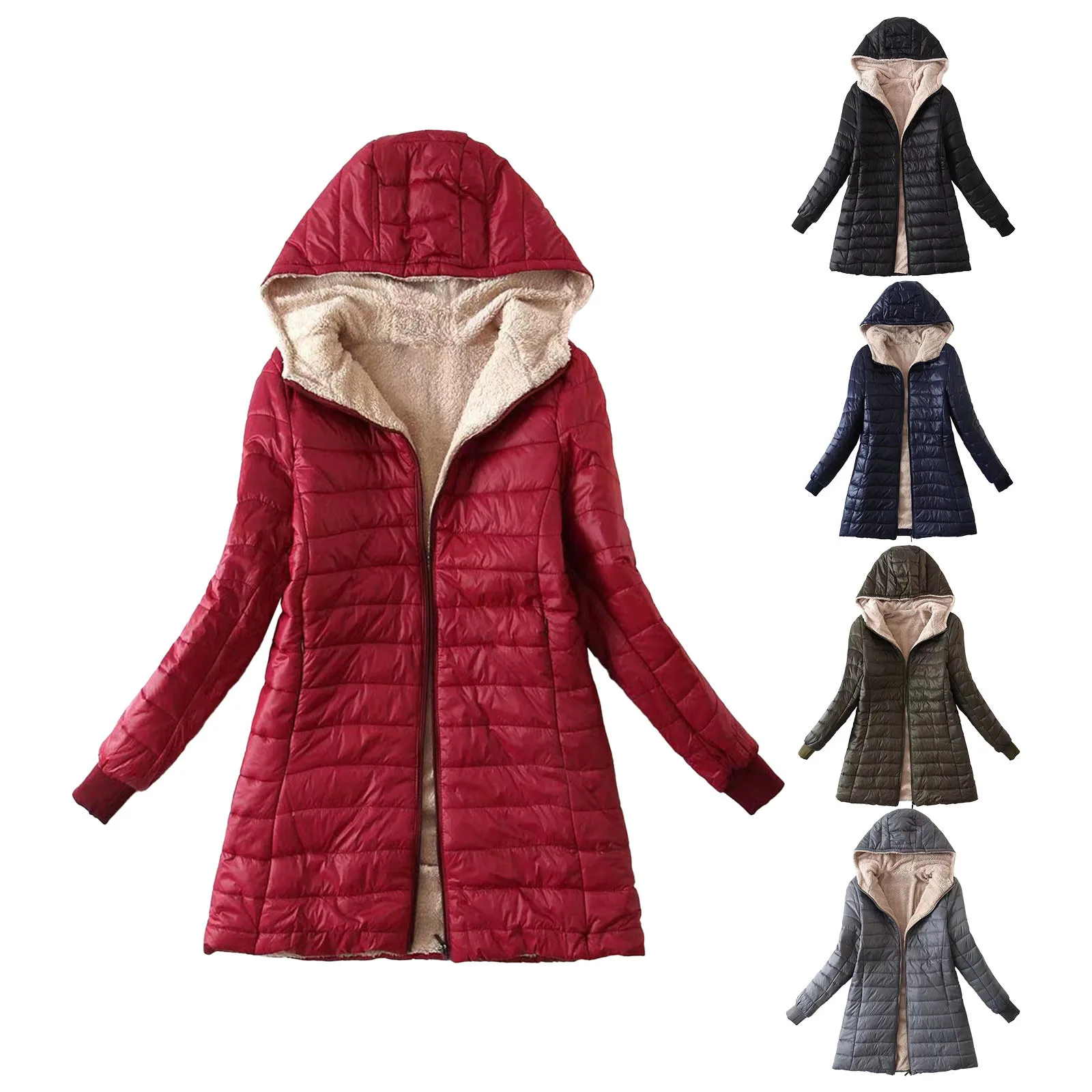 Hooded Winter Coat for Warmth and Comfort