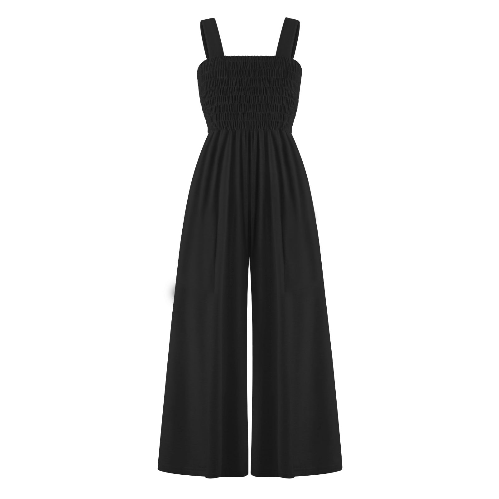 Chic Mono Jumpsuit with Adjustable Straps and Flattering Fit