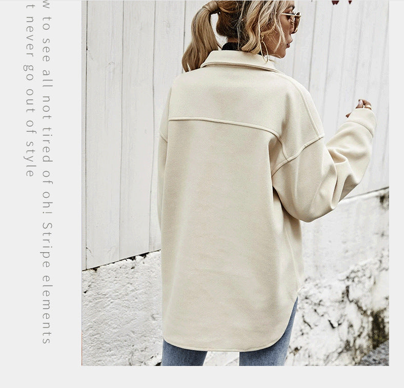 Tailored Button Coat with Stylish Soho Design