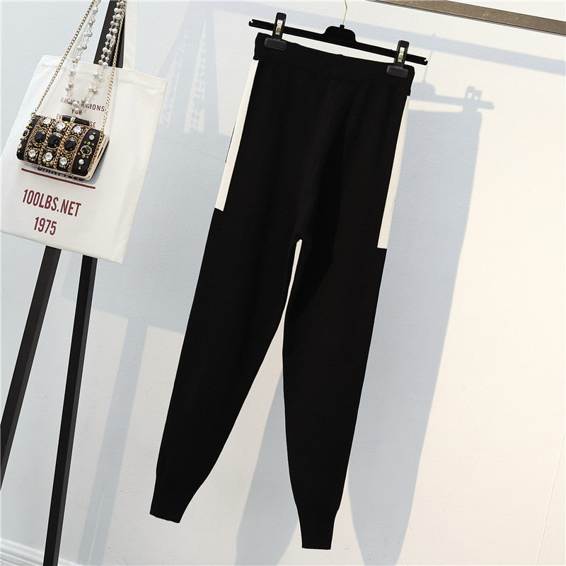 Blouse and Lightweight Mesh Trousers Set