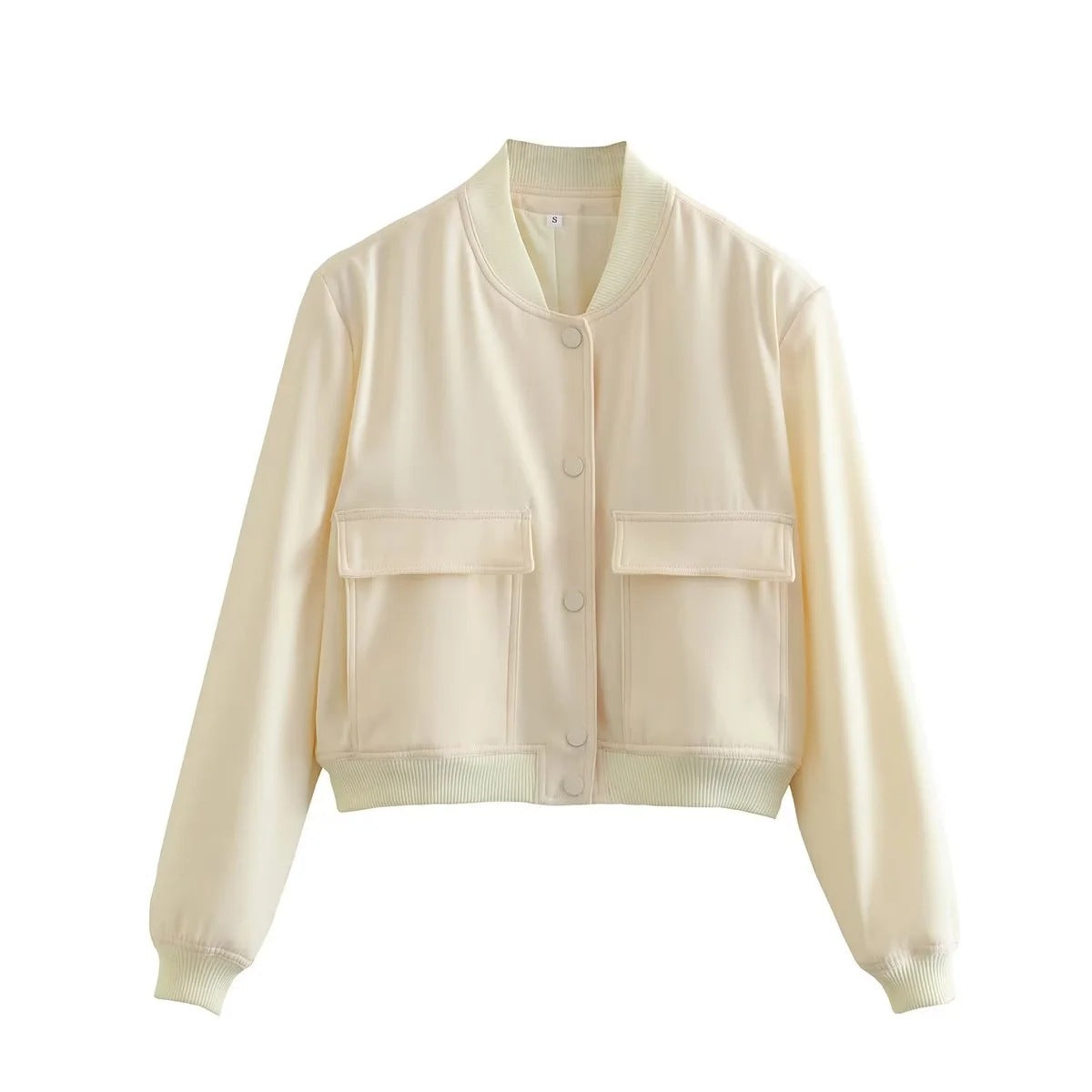 Women's Short Bomber Jacket – Stylish and Versatile Outerwear
