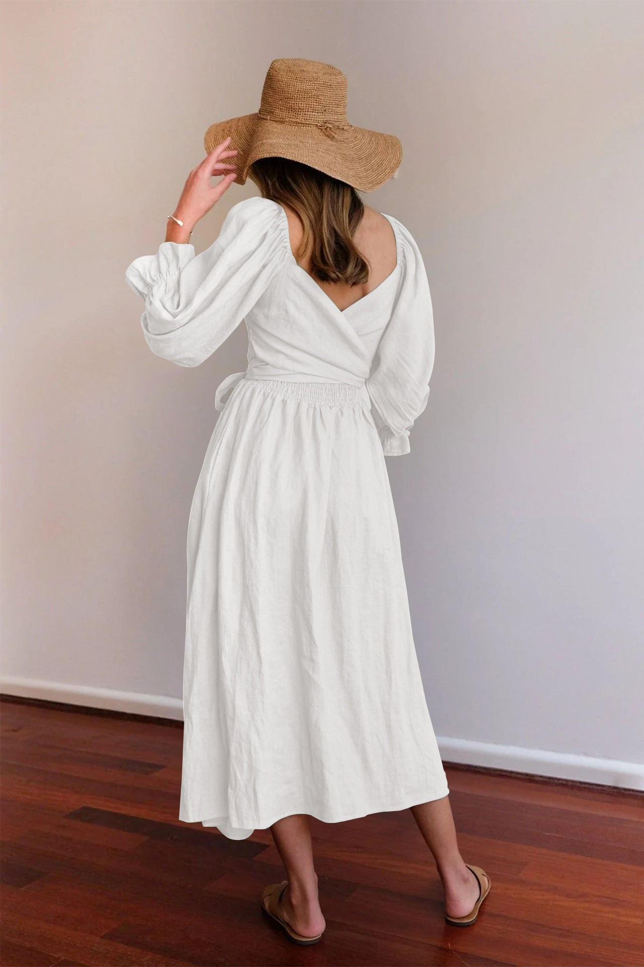 Ophelia Long Two-Sided Loose Fit Dress