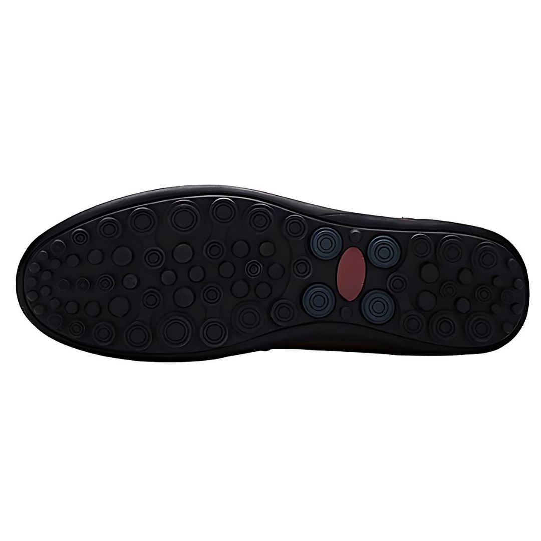 Genuine Leather Air-Flow Loafers – Breathable Comfort