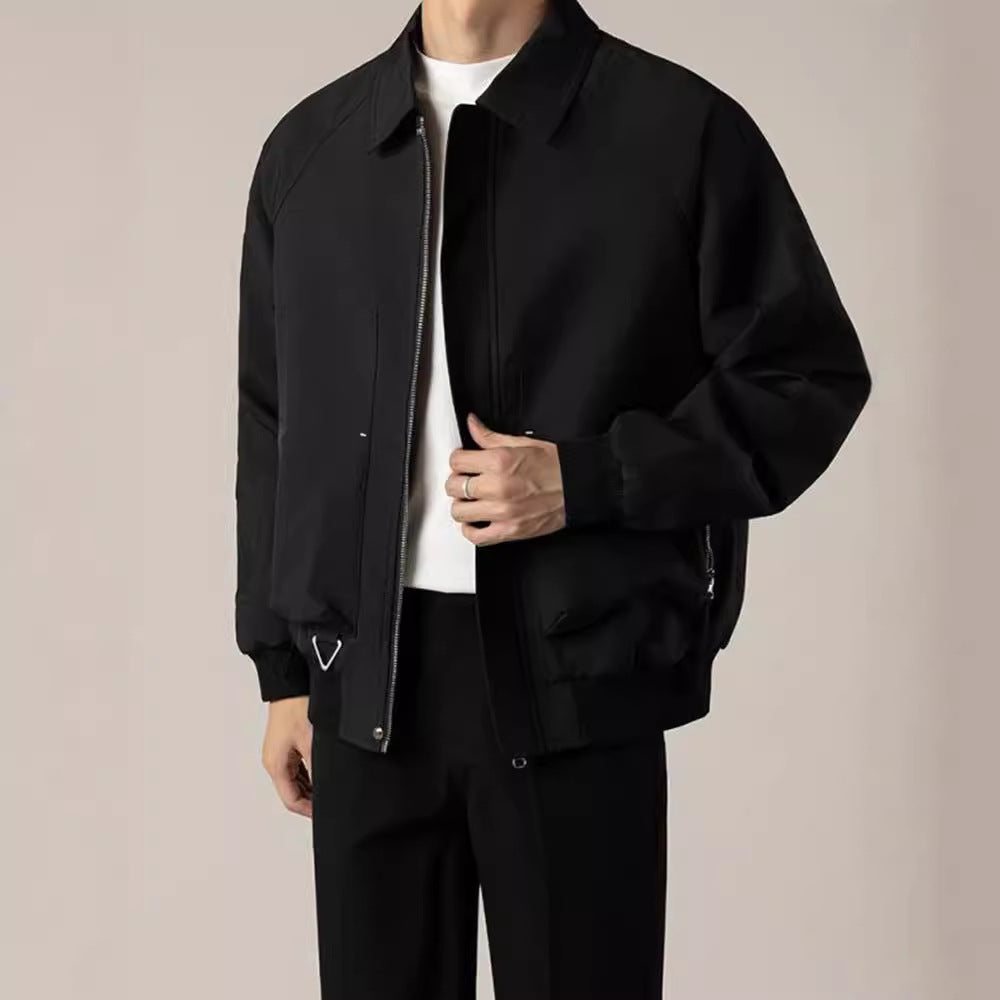 Men's Casual Bomber Jacket – Lightweight & Stylish