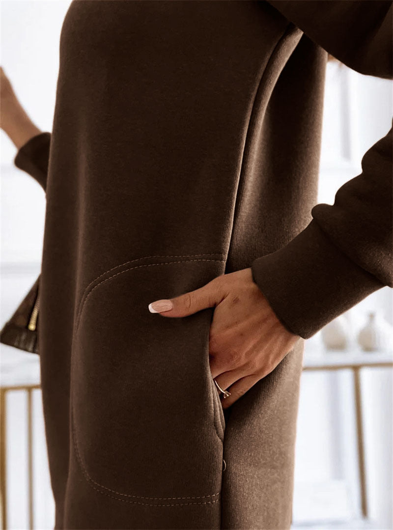 Casual Hoodie Dress with Pockets for Comfortable Everyday Wear