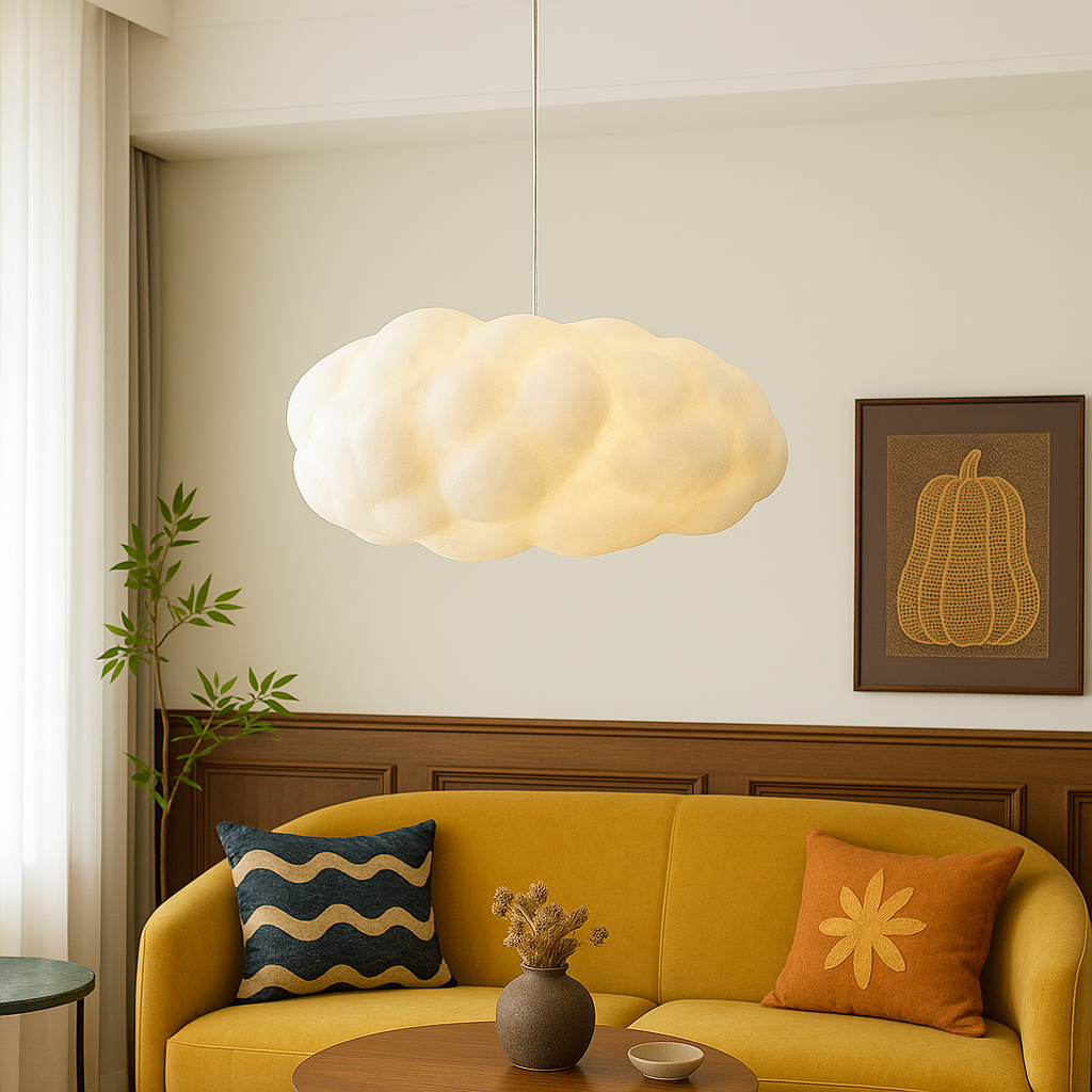 Cloud Pendant Light, Soft Glow Ceiling Light