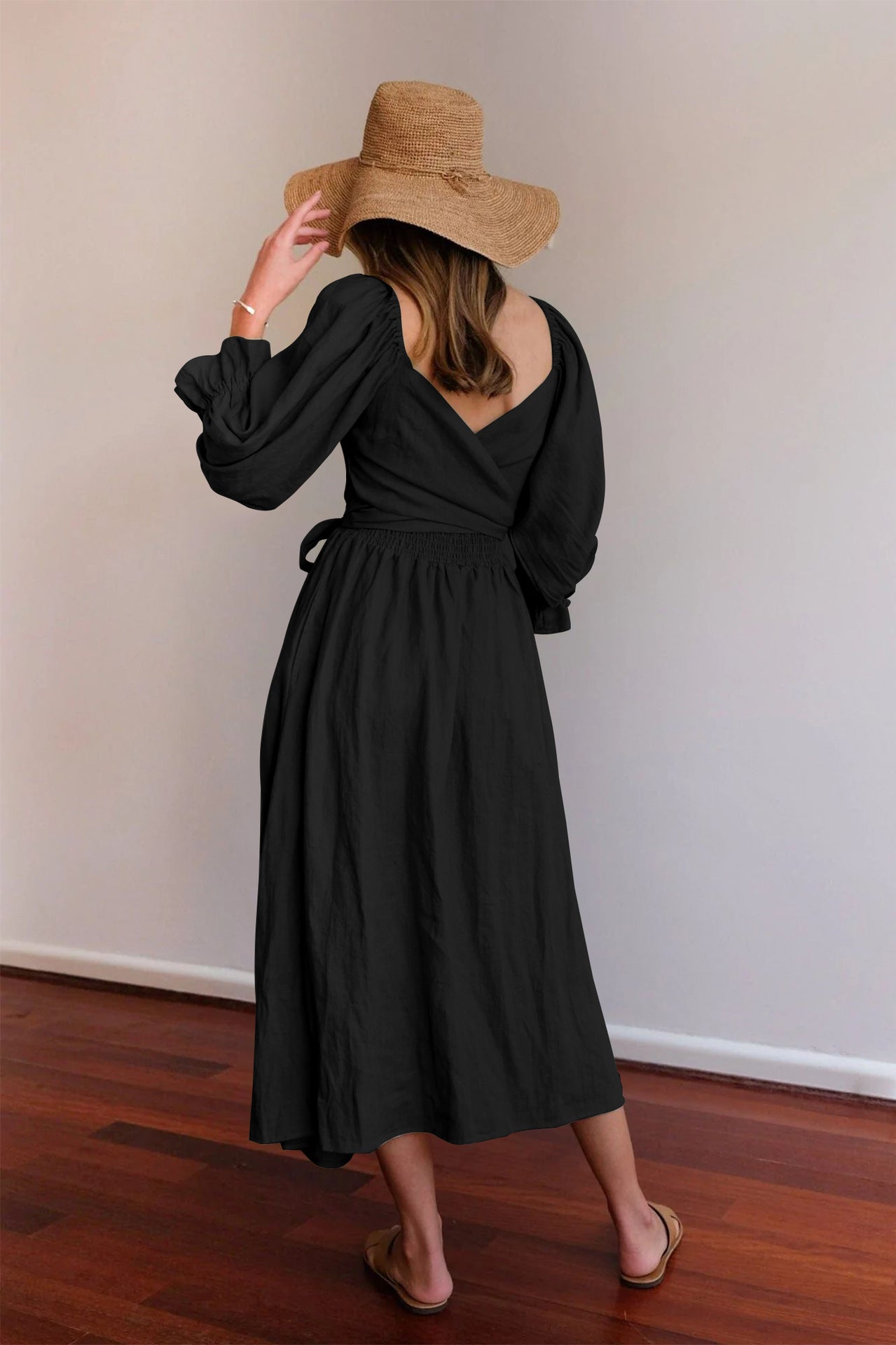 Ophelia Long Two-Sided Loose Fit Dress