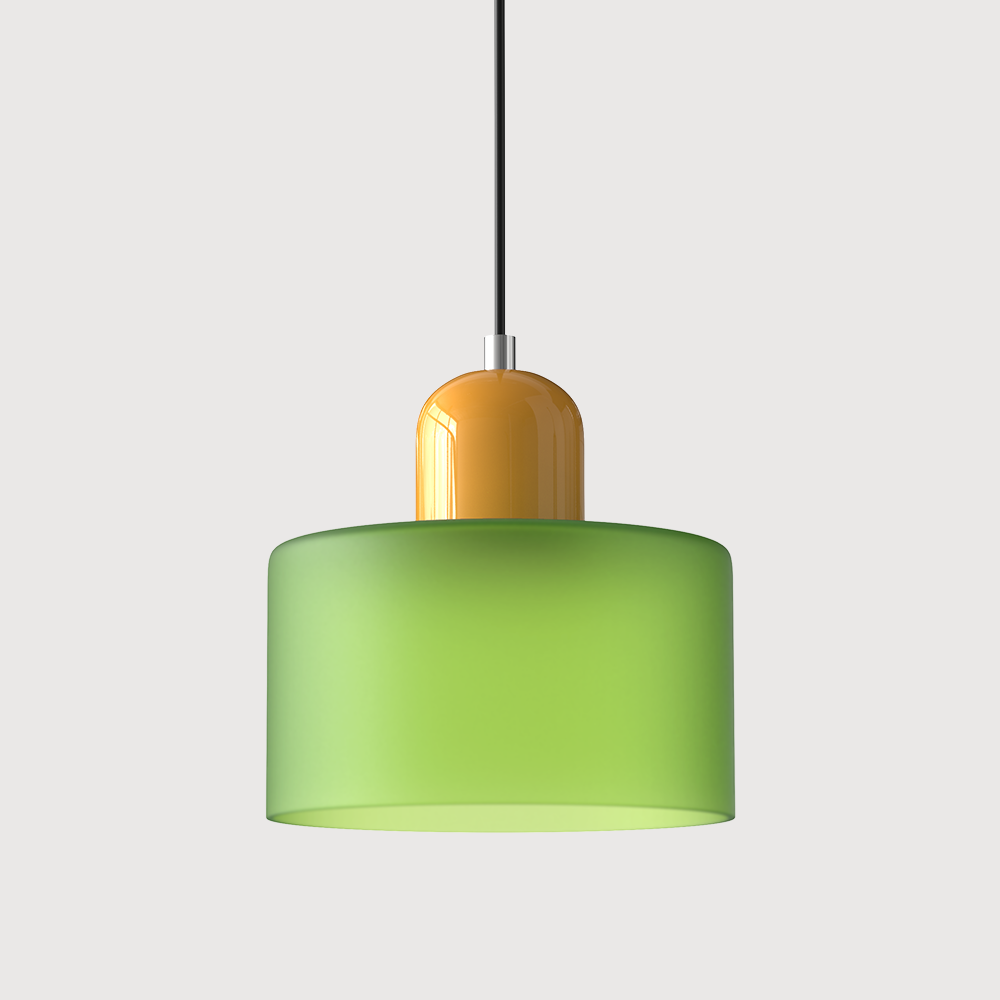 Bauhaus-Style Pendant Light, Geometric Ceiling Lamp