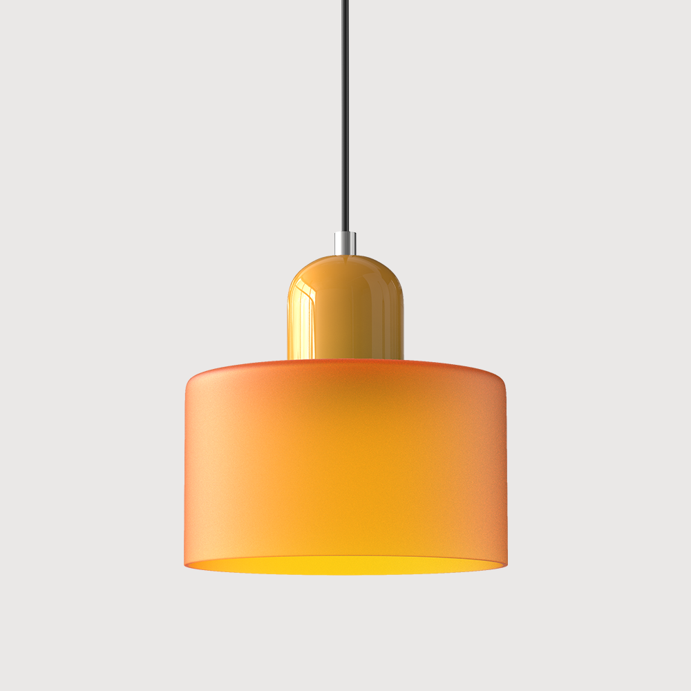 Bauhaus-Style Pendant Light, Geometric Ceiling Lamp