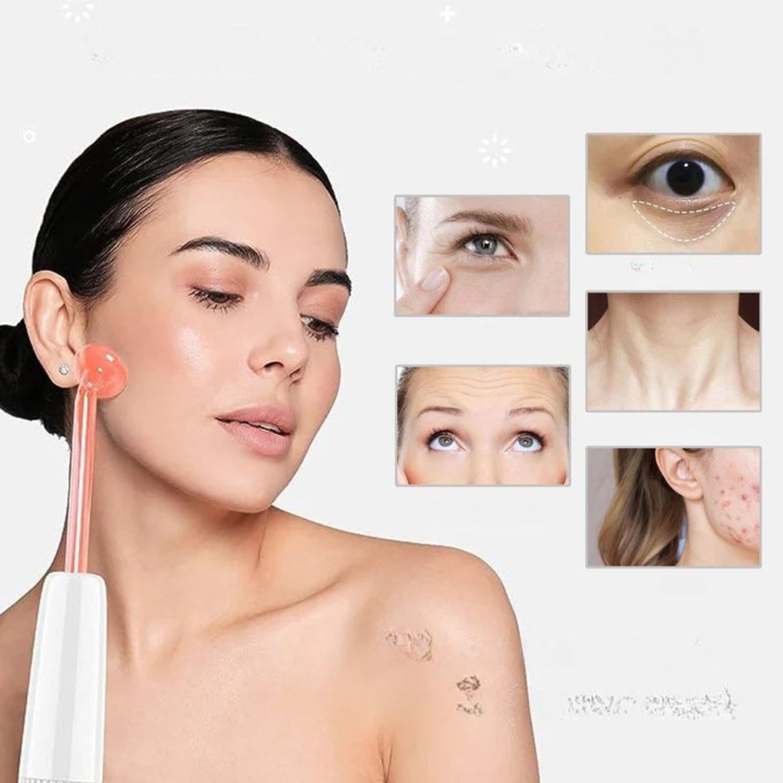 High Frequency Facial and Hair Therapy Wand