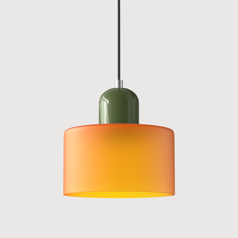Bauhaus-Style Pendant Light, Geometric Ceiling Lamp