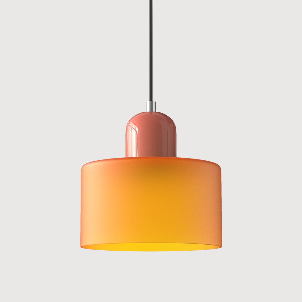 Bauhaus-Style Pendant Light, Geometric Ceiling Lamp