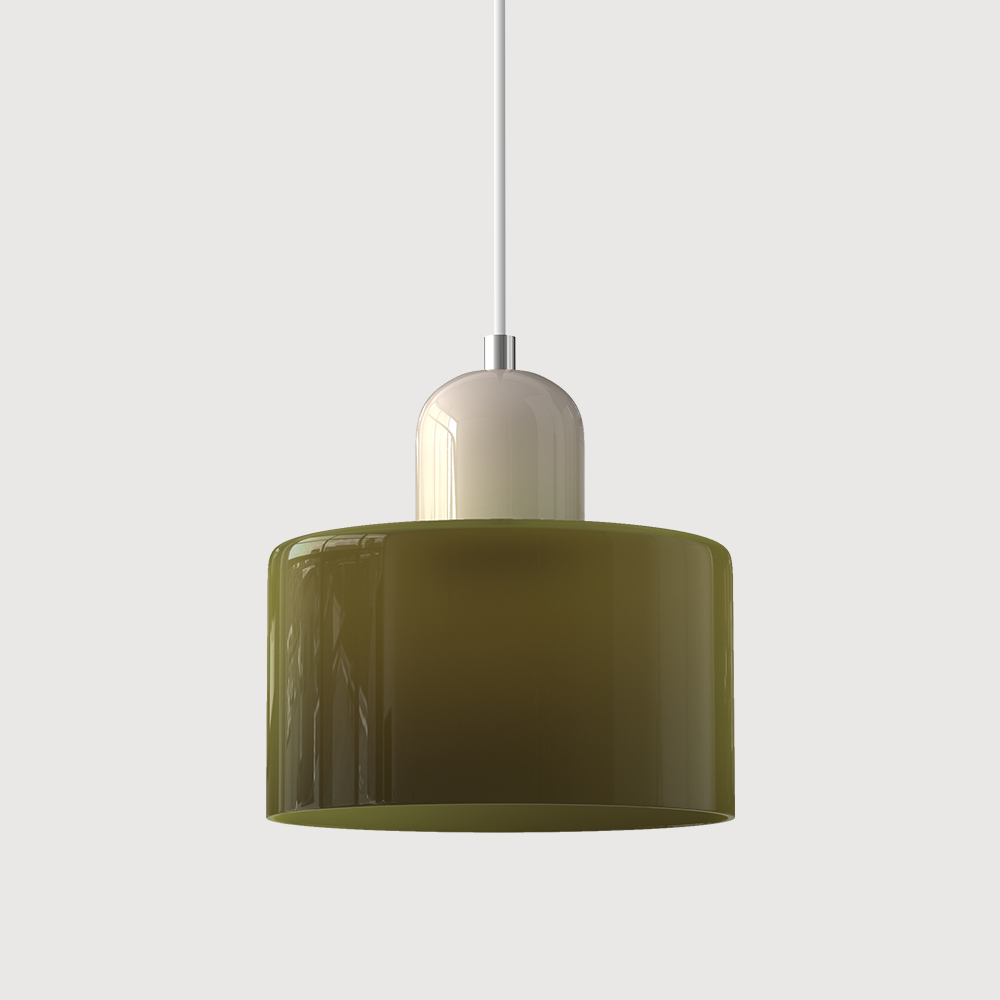 Bauhaus-Style Pendant Light, Geometric Ceiling Lamp