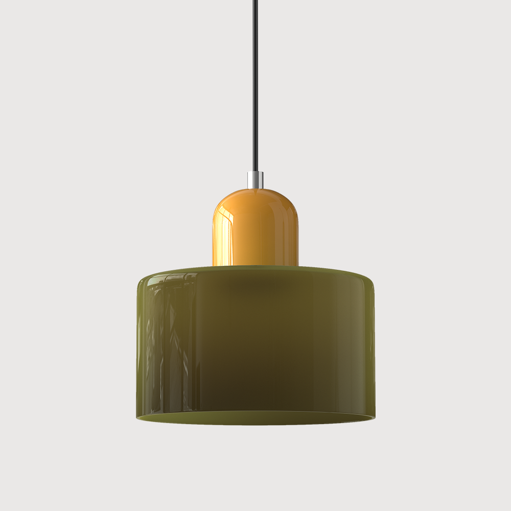Bauhaus-Style Pendant Light, Geometric Ceiling Lamp