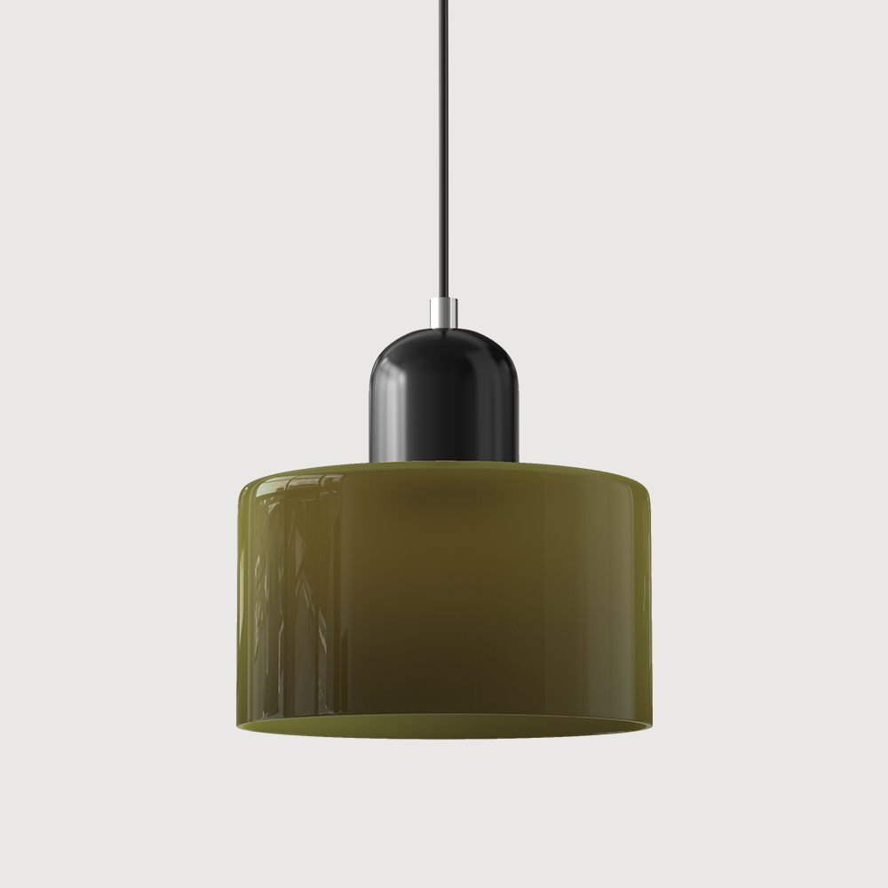 Bauhaus-Style Pendant Light, Geometric Ceiling Lamp