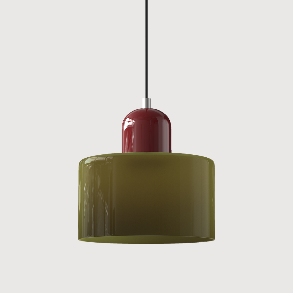 Bauhaus-Style Pendant Light, Geometric Ceiling Lamp