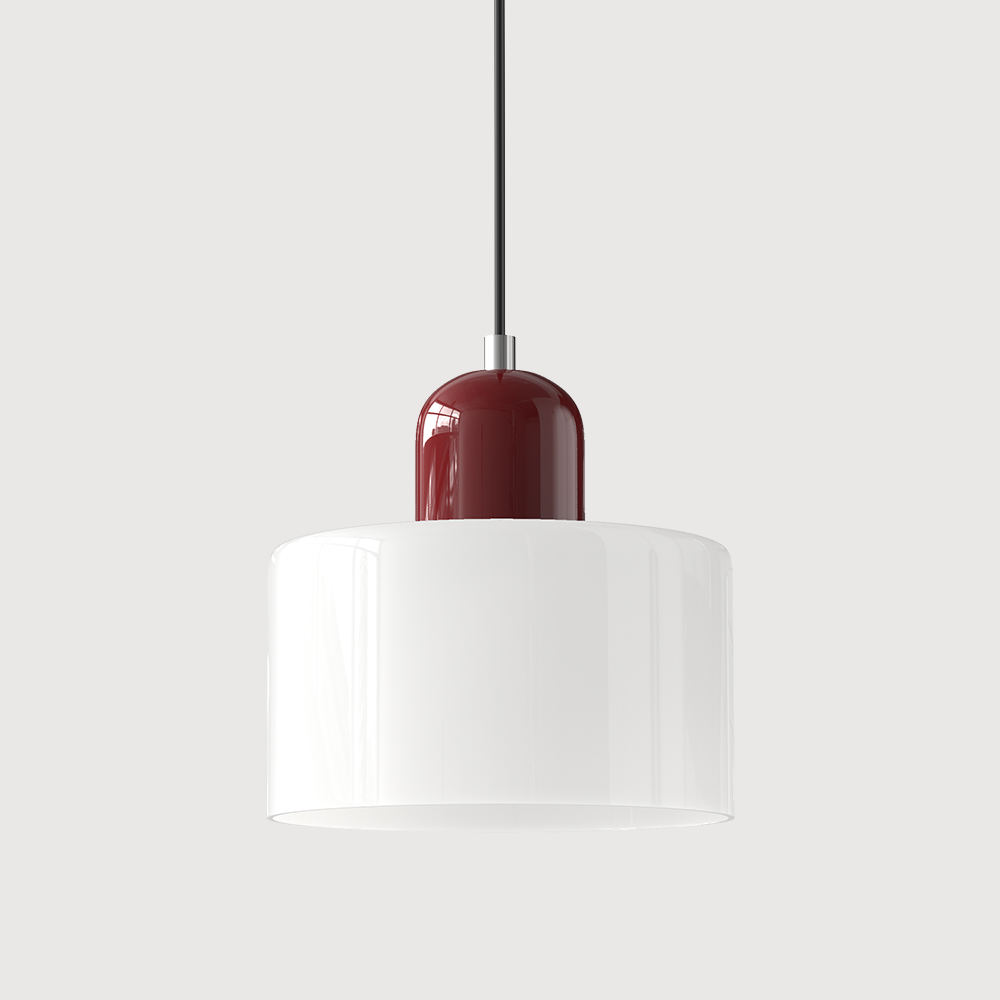 Bauhaus-Style Pendant Light, Geometric Ceiling Lamp