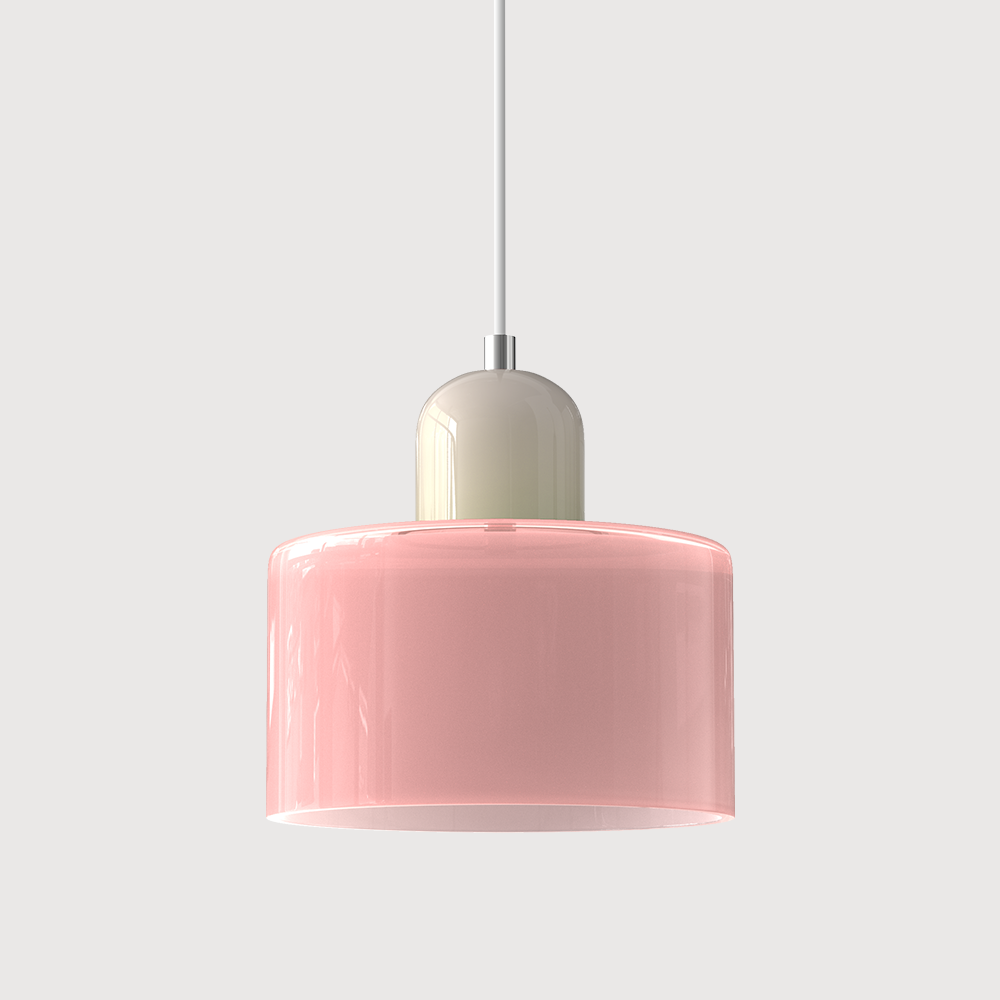 Bauhaus-Style Pendant Light, Geometric Ceiling Lamp