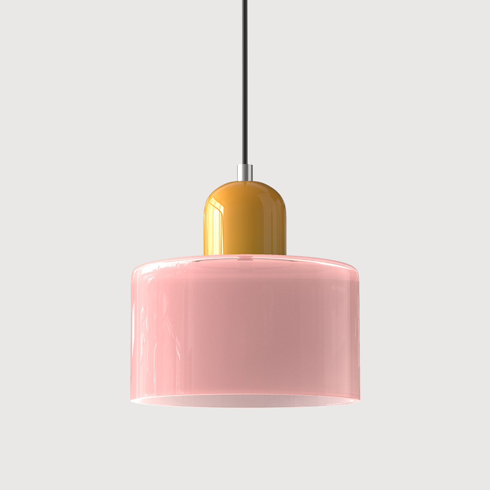 Bauhaus-Style Pendant Light, Geometric Ceiling Lamp