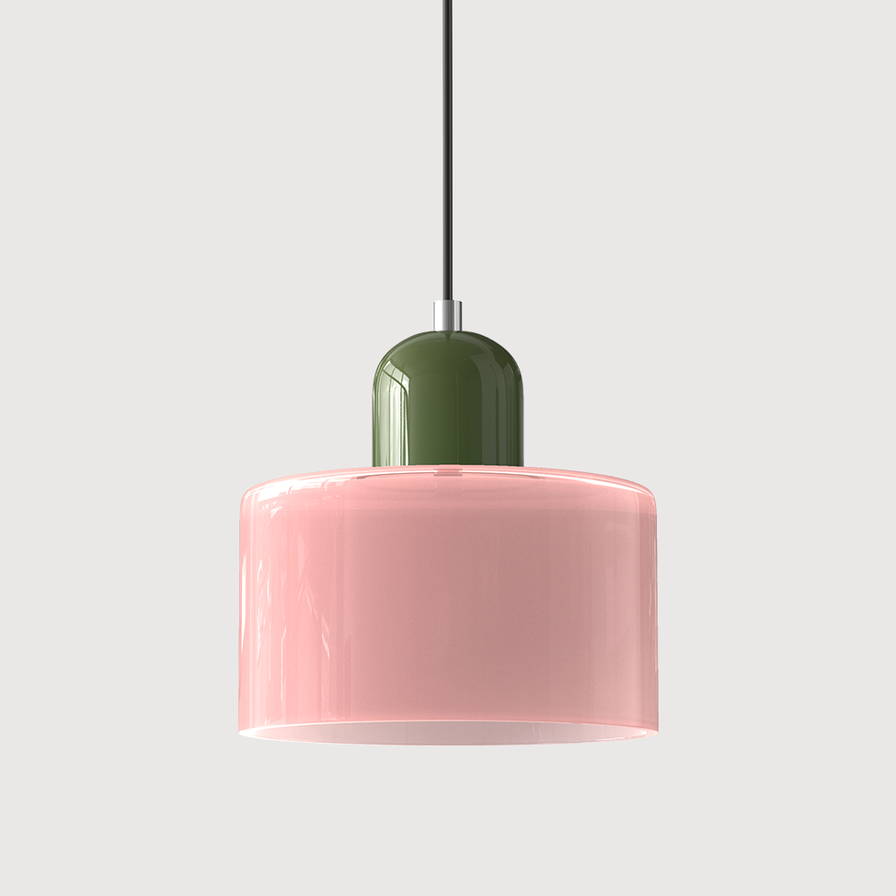 Bauhaus-Style Pendant Light, Geometric Ceiling Lamp