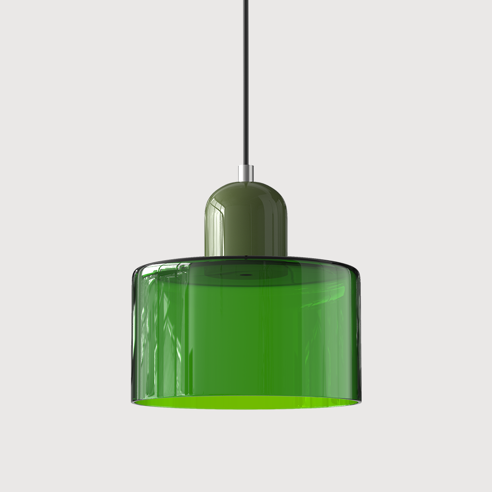 Bauhaus-Style Pendant Light, Geometric Ceiling Lamp