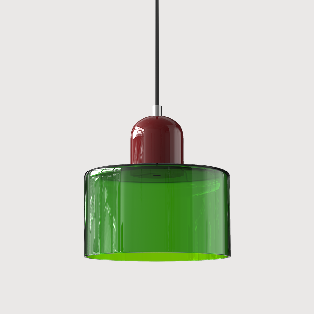 Bauhaus-Style Pendant Light, Geometric Ceiling Lamp