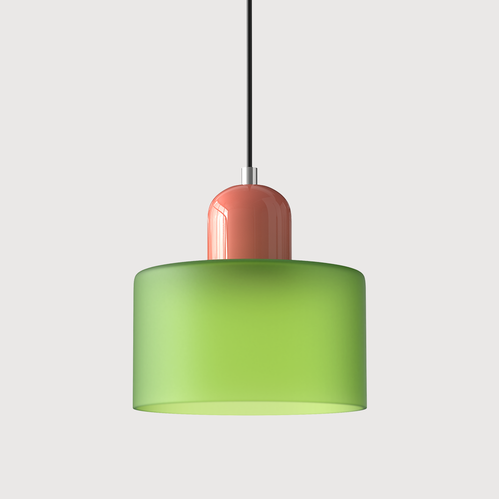 Bauhaus-Style Pendant Light, Geometric Ceiling Lamp