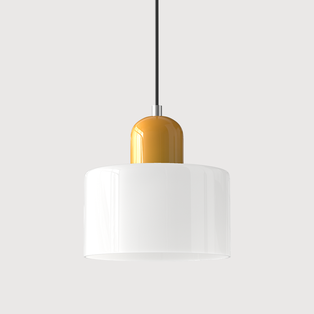 Bauhaus-Style Pendant Light, Geometric Ceiling Lamp
