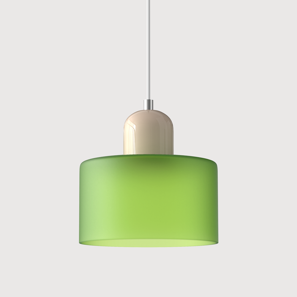 Bauhaus-Style Pendant Light, Geometric Ceiling Lamp