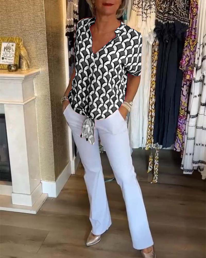 Casual Blouse for Effortless Elegance and Comfortable Style