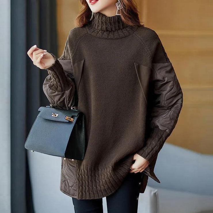 Oversized High Neck Jumper for Cozy Comfort and Style
