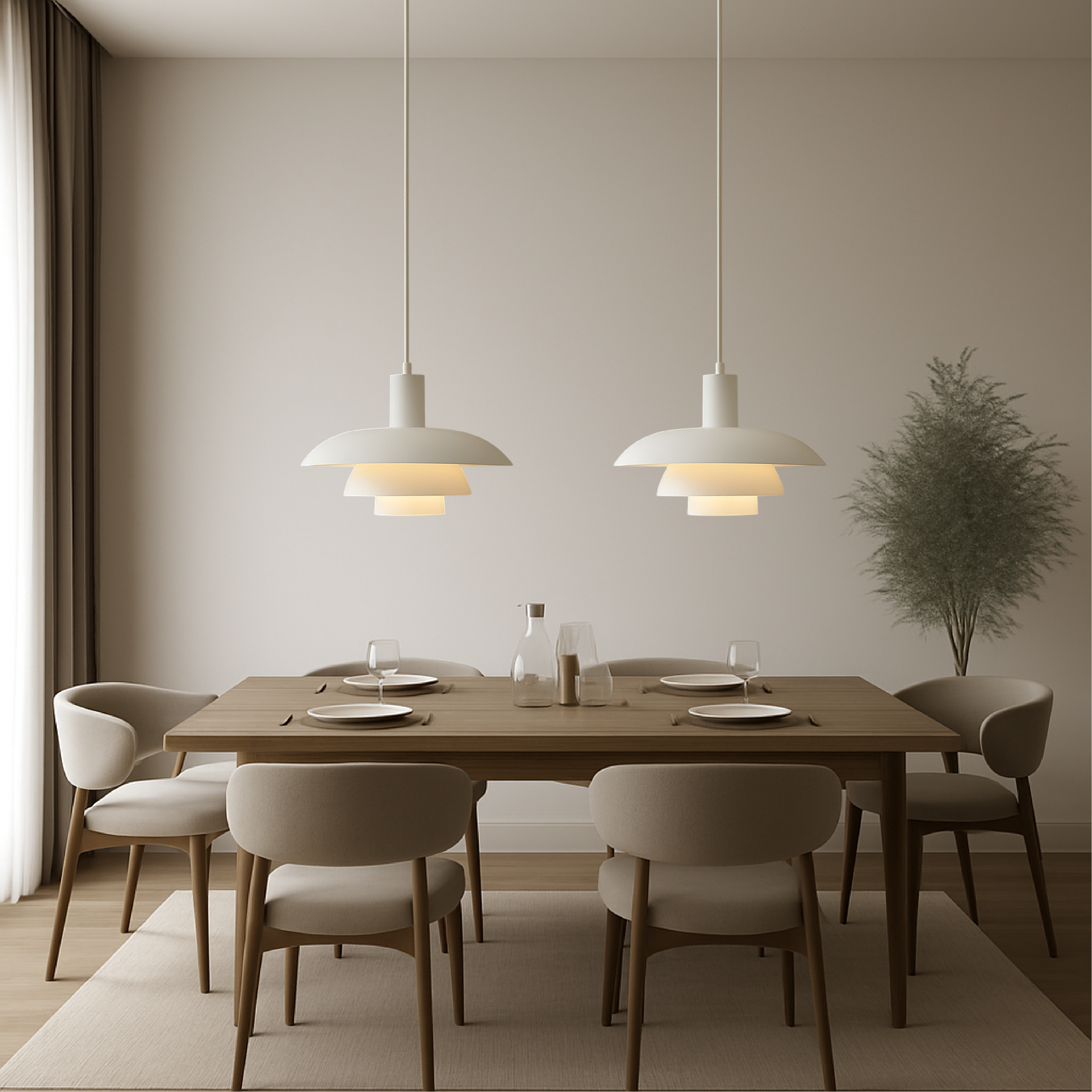Danish-Style Pendant Light