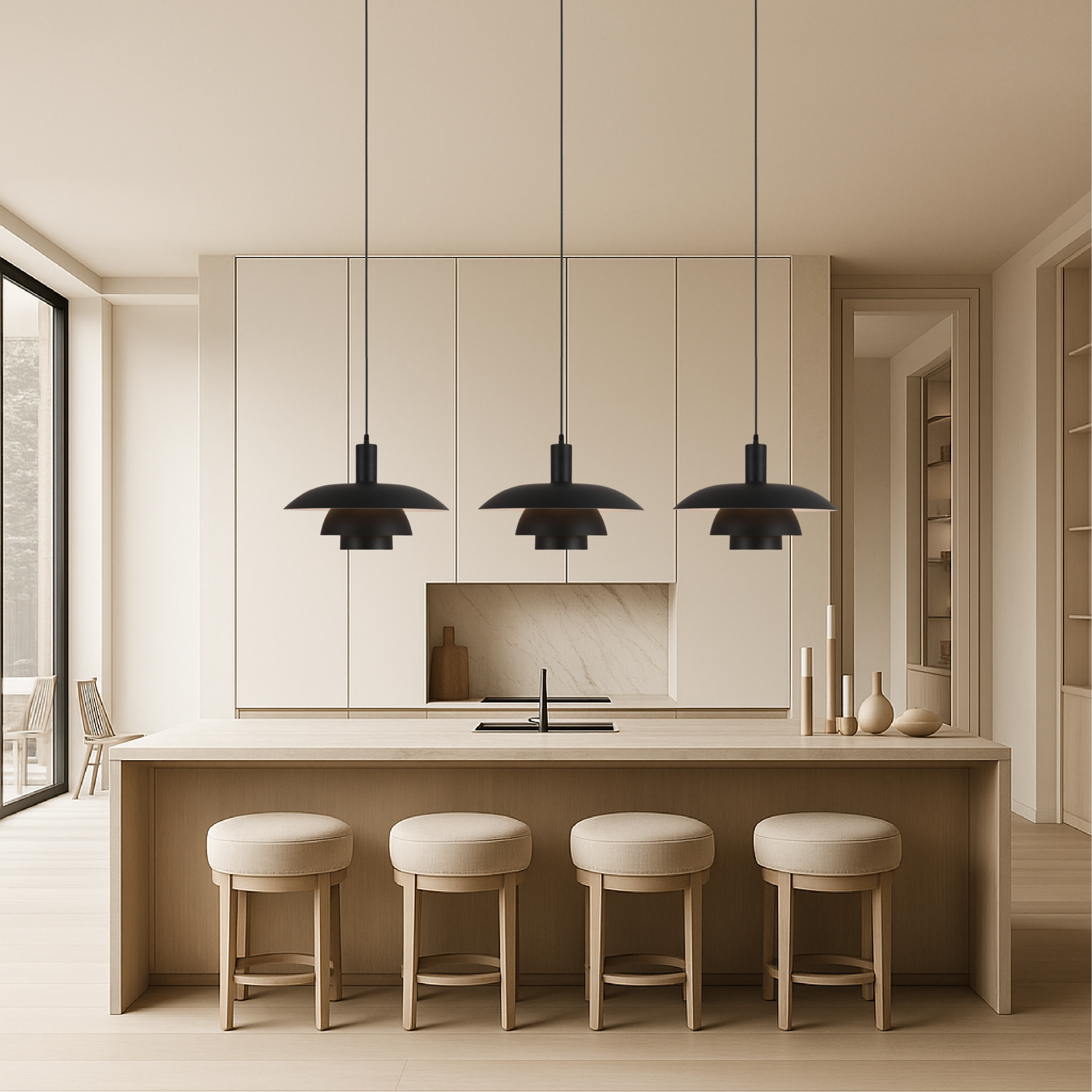 Danish-Style Pendant Light