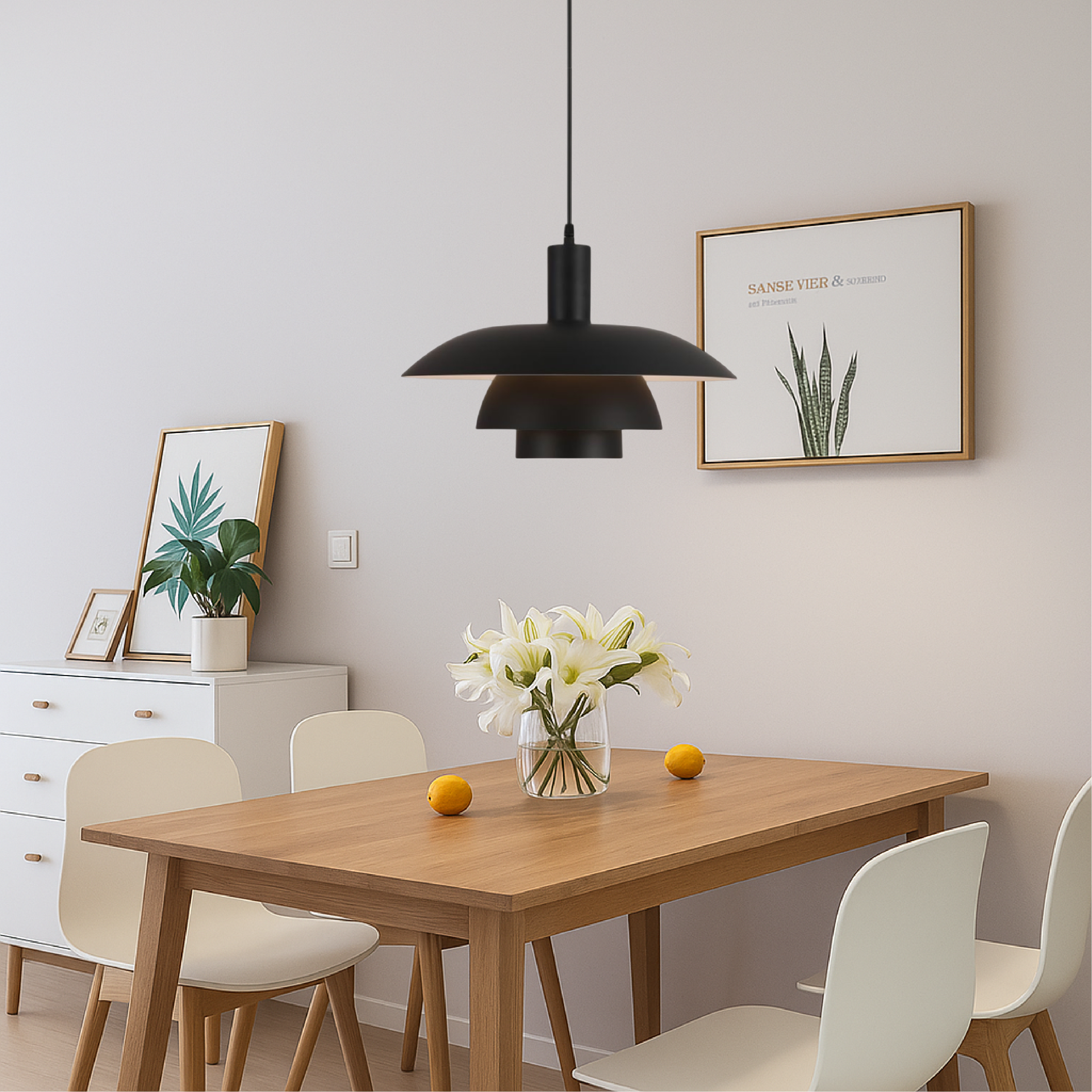 Danish-Style Pendant Light
