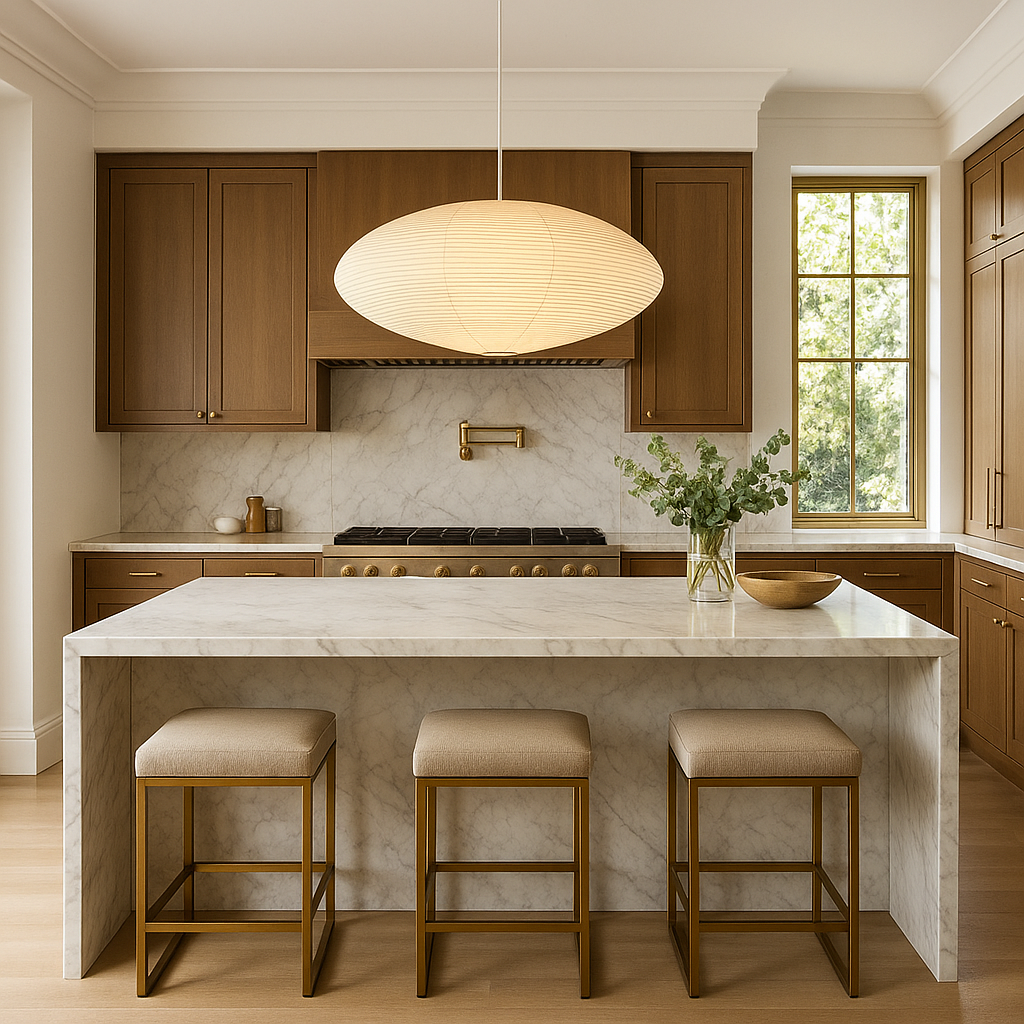 Paper Pendant Light, Minimalist Design, Ambient Glow