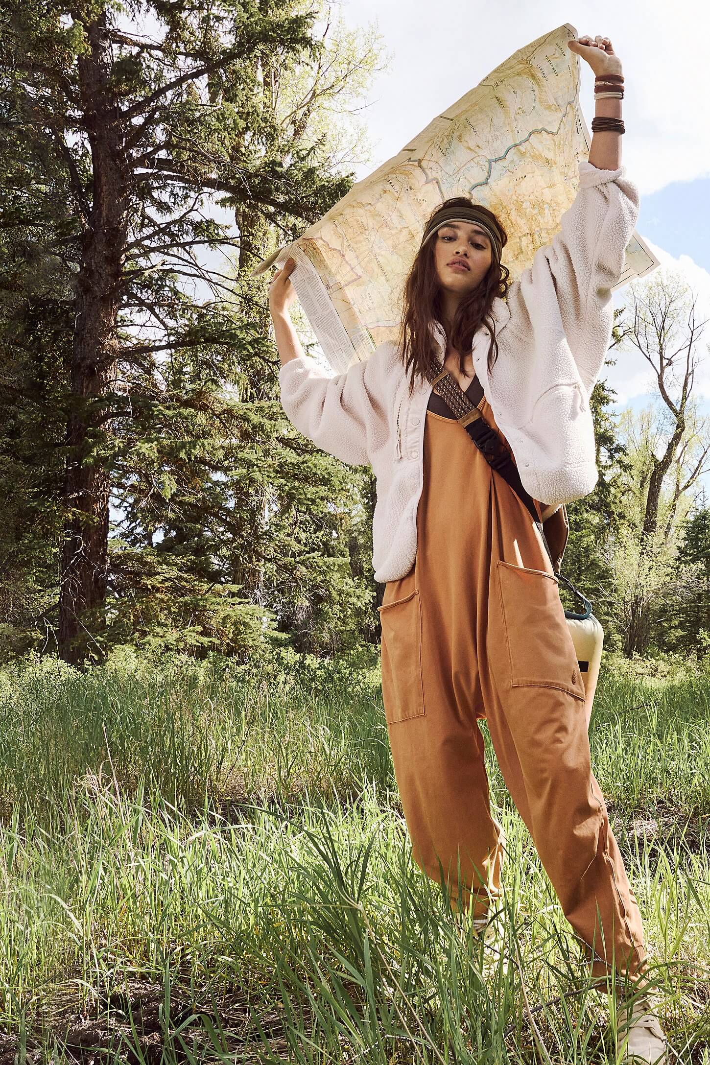 Sleeveless Casual Jumpsuit with Pockets for Effortless Style