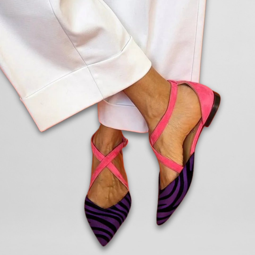 Strap Ballerina Flats for Women – Comfortable & Stylish