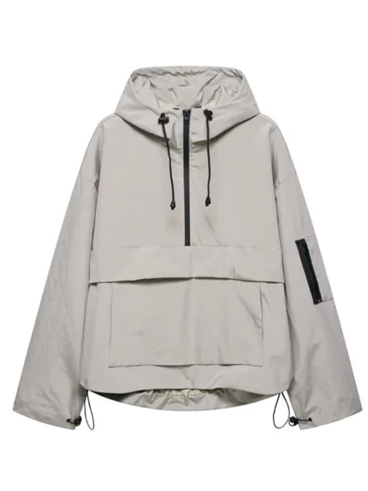 Cozy Water-Resistant Puffer Coat Windbreaker