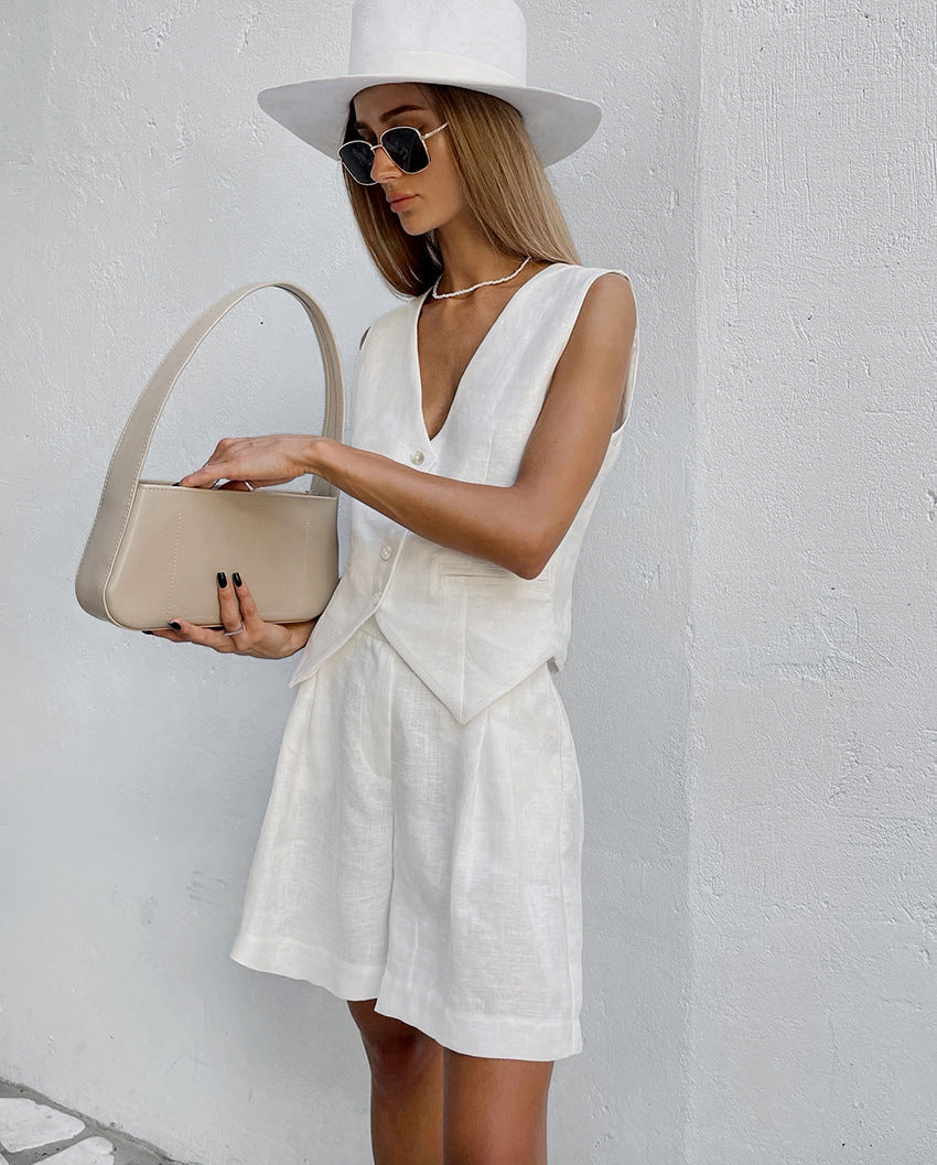 Chic Blazer and Shorts Set for Stylish Outfits
