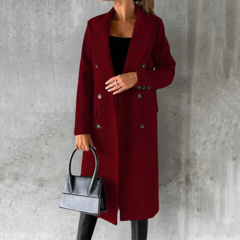 Urban Chic Wool Coat - Stylish and Warm Outerwear for Everyday Wear
