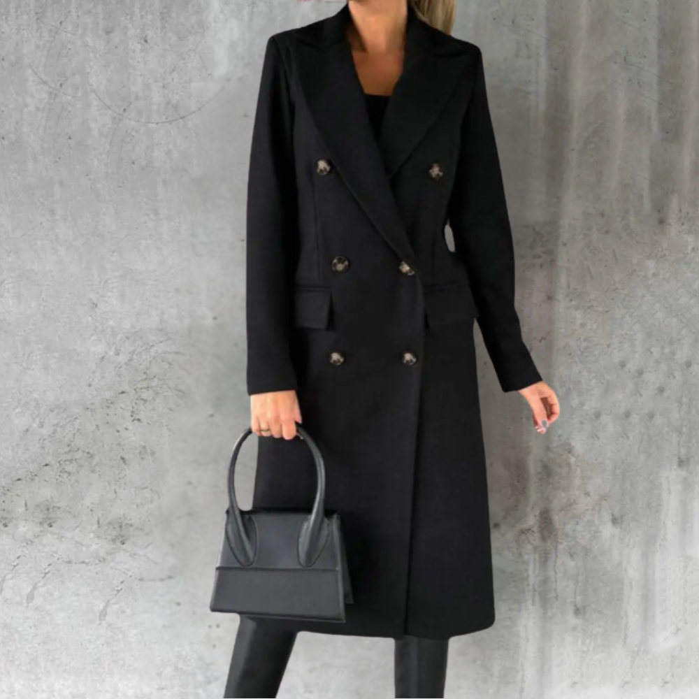 Urban Chic Wool Coat - Stylish and Warm Outerwear for Everyday Wear