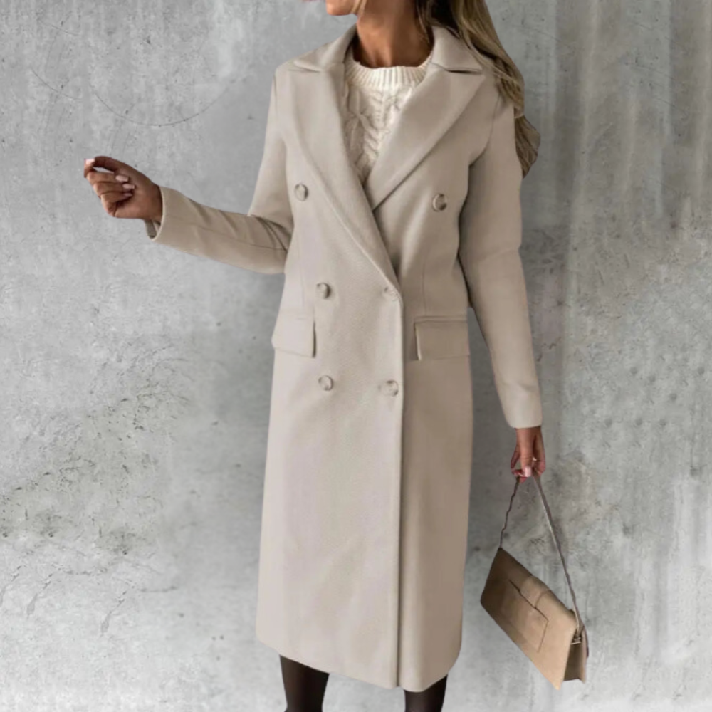 Urban Chic Wool Coat - Stylish and Warm Outerwear for Everyday Wear