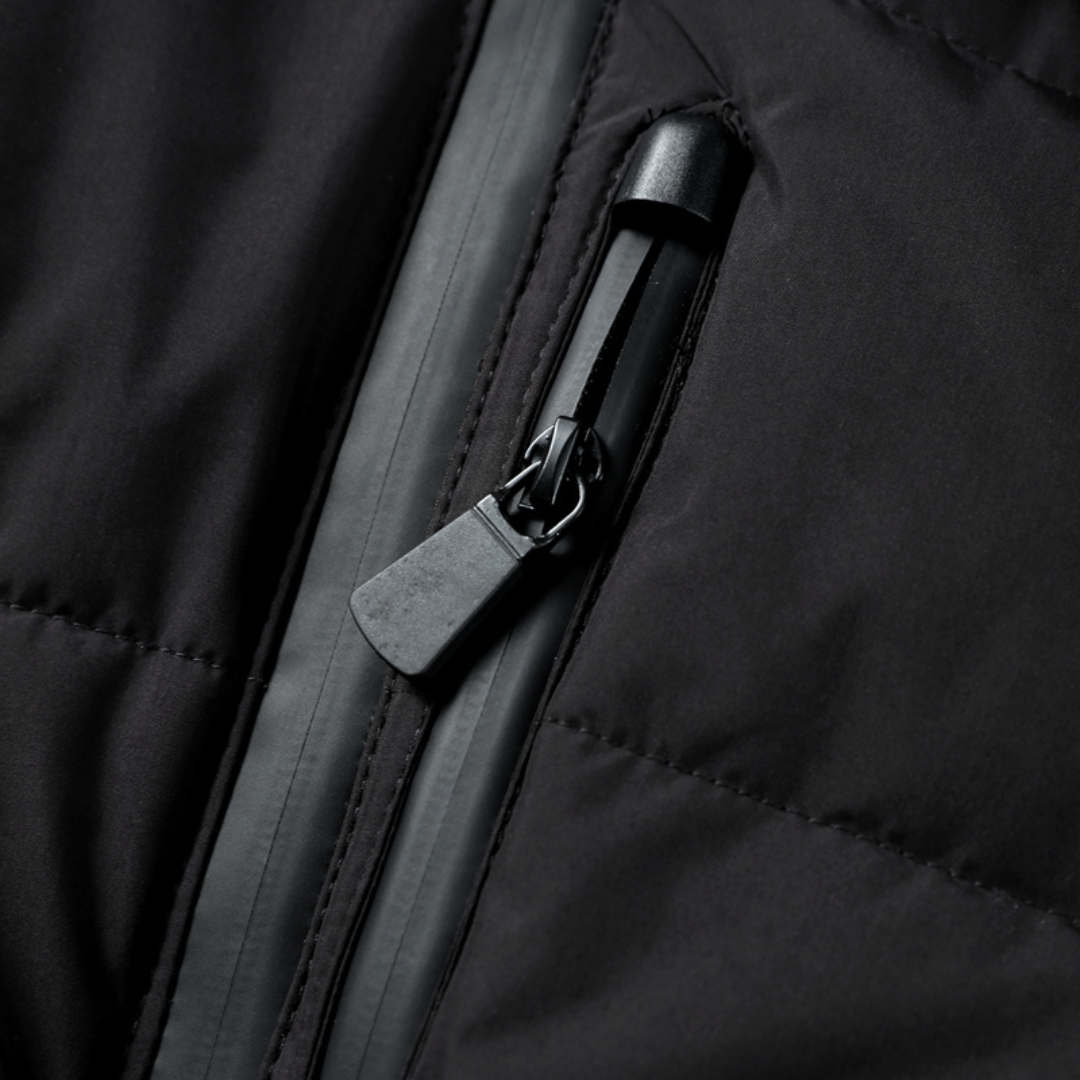 Women's Belted Puffer Winter Jacket
