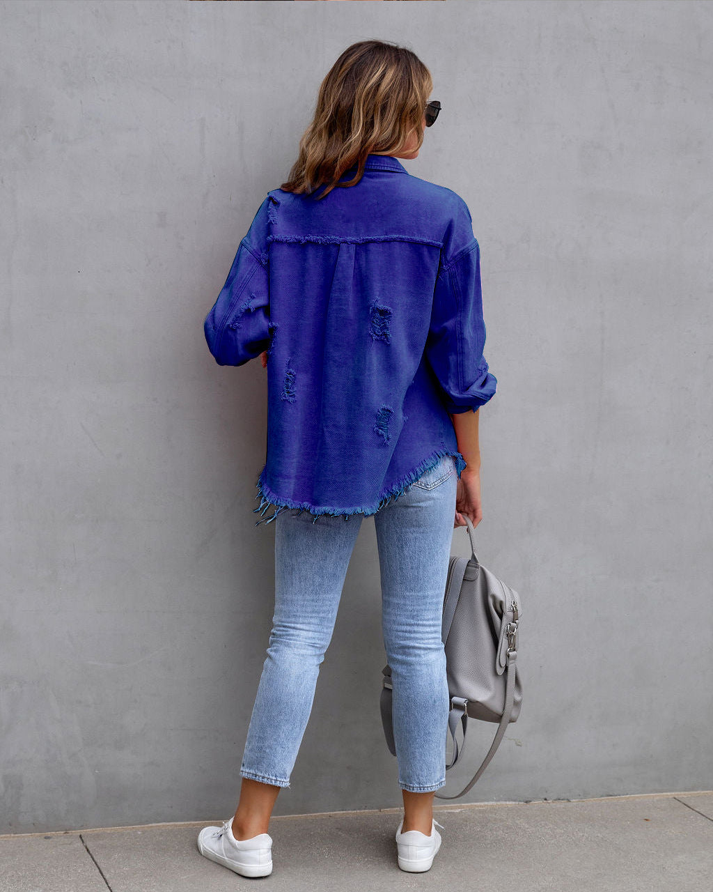 Vibrant Denim Jacket for Stylish Casual Outfits