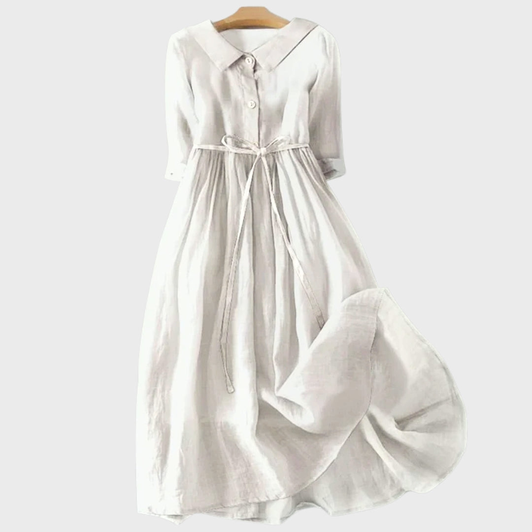 Elegant Women's Short-Sleeve Occasion Dress