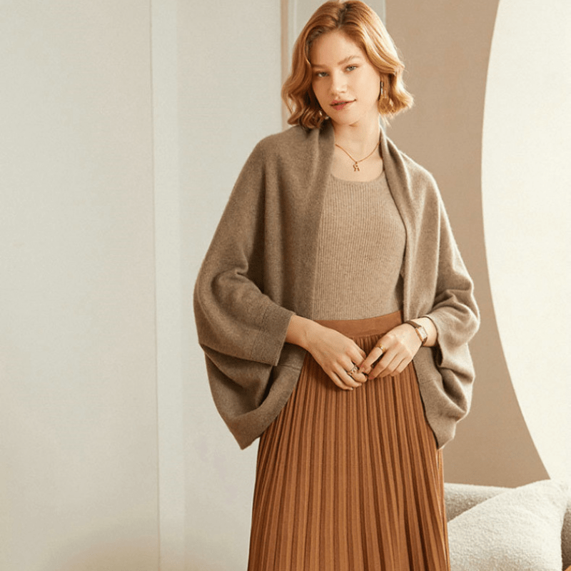 Premium Wool Blend Women's Shawl