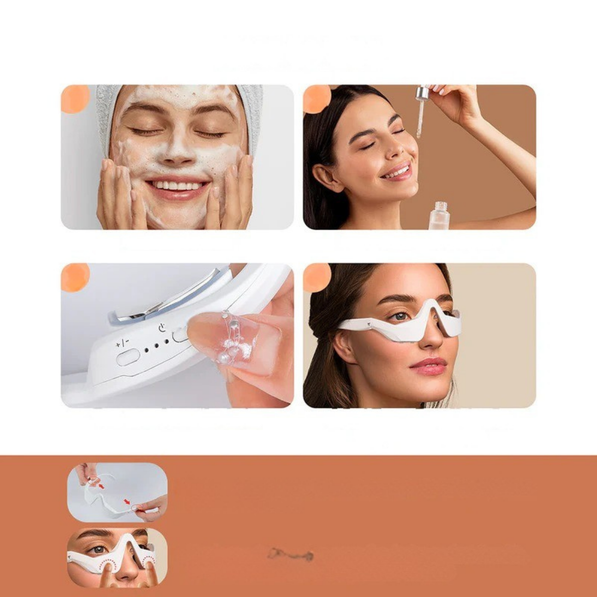 Red Light Eye Therapy for Fine Lines & Wrinkles Reduction